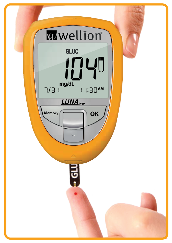 Wellion LUNA Blood Glucose Meter